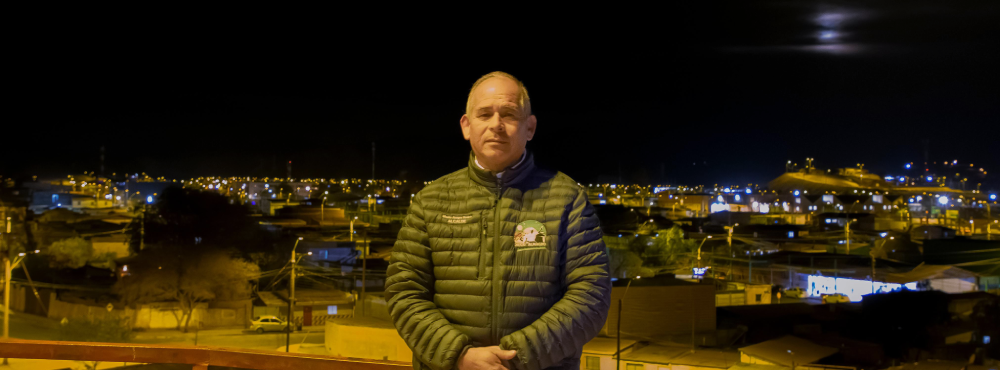 Alcalde Mario Araya Rojas en ceremonia inaguracion 